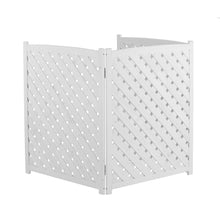 Load image into Gallery viewer, Outdoor 3 Panel Air Conditioner Fence Screen
