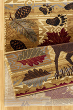 Load image into Gallery viewer, Nature's Nest - 5'3" X 7'3" Polypropylene, Lodge Area Rug - Multi / Beige
