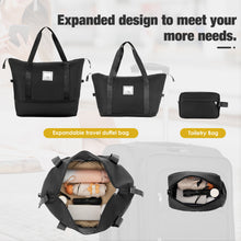 Load image into Gallery viewer, Softside Luggage Expandable Set With Duffel Bag Upright Spinner
