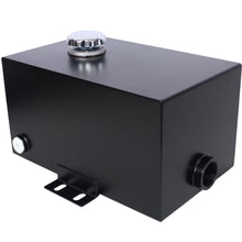 Load image into Gallery viewer, Heavy Duty 5 Gallon Steel Hydraulic Fluid Reservoir Tank With Mounting Foot, 14 Gauge - Black
