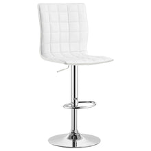 Load image into Gallery viewer, Ashbury - Upholstered Adjustable Bar Stool (Set of 2) - White
