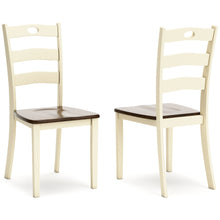Load image into Gallery viewer, Woodanville - Dining Room Side Chair (Set of 2) - Cream / Brown
