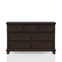 Load image into Gallery viewer, 7 Seven Drawer Dresser - Cherry
