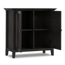 Load image into Gallery viewer, Amherst - 2 Door Storage Cabinet &amp; Adjustable Shelving - Brown
