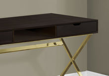 Load image into Gallery viewer, Computer Desk For Home Office, Laptop, Storage Drawers, Contemporary &amp; Modern - Espresso
