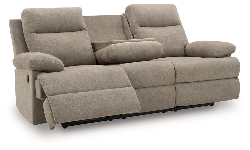 Side-Swipe - Reclining Sofa With Drop Down Table