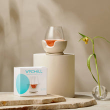 Load image into Gallery viewer, VoChill - Stemless Wine Chiller - Cyan
