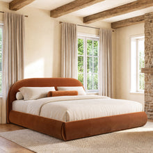 Load image into Gallery viewer, Archie Puffy Grounded - Upholstered Platform Bed

