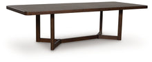 Load image into Gallery viewer, Dilenno - Rectangular Dining Room Extension Table - Dark Brown

