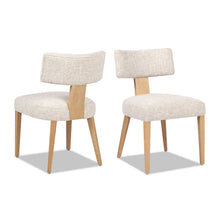 Load image into Gallery viewer, Louise - Split Back Upholstered Dining Side Chair (Set of 2) - Travertine Beige
