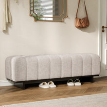 Load image into Gallery viewer, Indoor Dining Bench For Dining Room - Oatmeal
