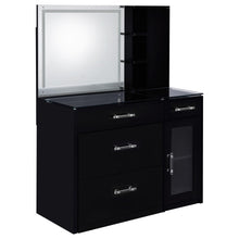 Load image into Gallery viewer, Kerr - 2 Drawer Makeup Vanity Table With Mirror And Stool
