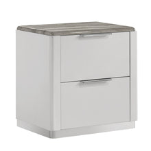 Load image into Gallery viewer, Jazz - 2 Drawer Nightstand - White
