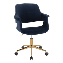 Load image into Gallery viewer, Vintage Flair - Mid Century Modern Office Chair
