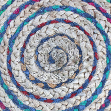 Load image into Gallery viewer, Margo - Handcrafted Round Pouf
