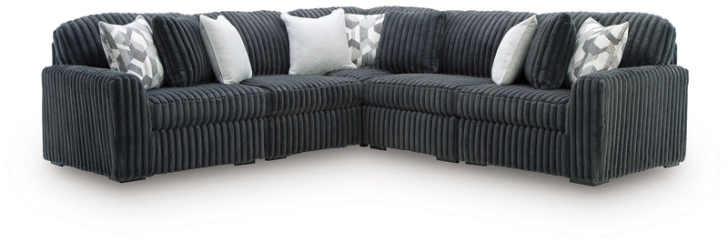 Midnight-Madness - 5 Piece Sectional