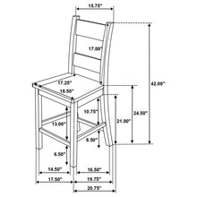 Load image into Gallery viewer, Cressley - Counter Chair (Set of 2) - Light Oak
