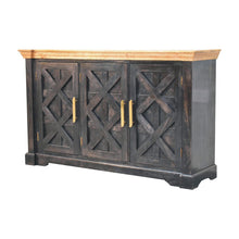 Load image into Gallery viewer, Regal - Rustic Sideboard - Black
