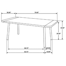 Load image into Gallery viewer, Governess - Rectangular Dining Table - Natural
