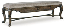 Load image into Gallery viewer, Maylee - Upholstered Storage Bench - Dark Brown
