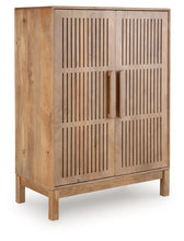 Load image into Gallery viewer, Pellamour - Bar Cabinet - Natural Brown
