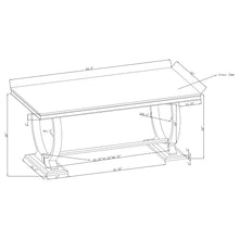 Load image into Gallery viewer, Mercy - Rectangular Top Dining Table
