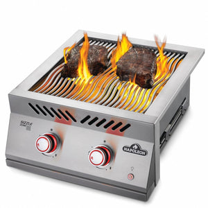 Napoleon-Built-In 700 Series Dual Infrared Burner with Stainless Steel Cover