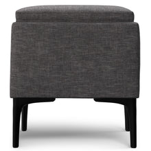 Load image into Gallery viewer, Natasha - Multifunctional Storage Ottoman With Tray
