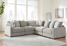 Load image into Gallery viewer, Aslan Court - Sectional With Ottoman Set
