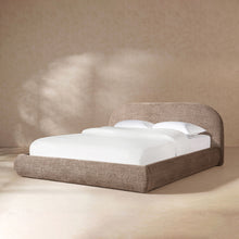 Load image into Gallery viewer, Archie Puffy Grounded - Upholstered Platform Bed
