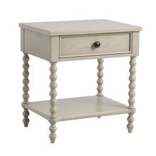 Load image into Gallery viewer, Traditional Durable Nightstand Table With Drawer And Shelf
