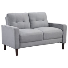 Load image into Gallery viewer, Harvey - Tufted Loveseat With Track Arm Design
