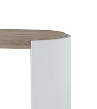 Load image into Gallery viewer, Zoma - High Gloss Sofa Table - Oak / White
