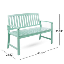 Load image into Gallery viewer, Farmhouse Style Loja Bench Indoor / Outdoor

