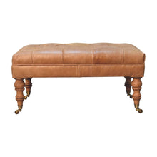 Load image into Gallery viewer, Buffalo - Ottoman With Castor Legs
