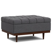 Load image into Gallery viewer, Mariah - Upholstered Lift Top Table Storage Ottoman
