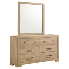 Load image into Gallery viewer, Merritt - 6 Drawer Dresser With Mirror - Light Oak
