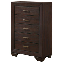 Load image into Gallery viewer, Hadfield - 5 Drawer Chest In Rich - Dark Brown
