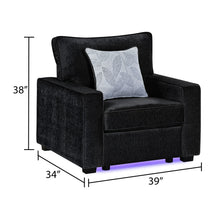 Load image into Gallery viewer, Rita - Accent Chair With LED Underlighting
