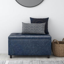 Load image into Gallery viewer, Cosmopolitan - Upholstered Storage Ottoman
