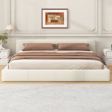 Load image into Gallery viewer, Stylish Upholstered Bed With Birch Wood Frame
