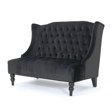 Load image into Gallery viewer, Nurturing - Upholstered Loveseat With Wing Back And Diamond Tufting
