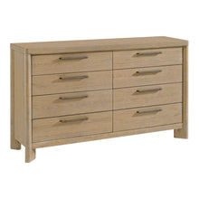 Load image into Gallery viewer, 8 Drawer Dresser With Rustic Design
