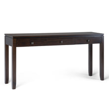 Load image into Gallery viewer, Cosmopolitan - Wide Console Sofa Table - Mahogany Brown
