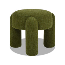 Load image into Gallery viewer, Hugo - Round Fully Upholstered Ottoman
