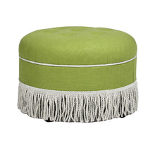 Load image into Gallery viewer, Yolanda - Round Upholstered Accent Ottoman
