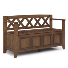 Load image into Gallery viewer, Amherst - Compact Entryway Storage Bench
