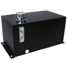 Load image into Gallery viewer, Heavy Duty Hydraulic Fluid Tank 10 Gal Steel Reservoir With Strainer, Gauge &amp; Breather Cap For Tractors &amp; Trucks - Black
