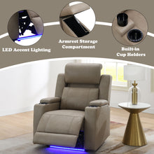 Load image into Gallery viewer, Lugo - Power Motion Recliner With Cup Holder - Camel
