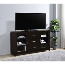 Load image into Gallery viewer, Nyler - 3 Drawer Rectangular TV Console - Cappuccino
